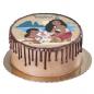 Preview: Essbarer Tortenaufleger "VAIANA 2" 20 cm