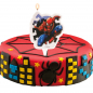 Preview: 2D Geburtstagskerze "Spider-Man" (7 cm)
