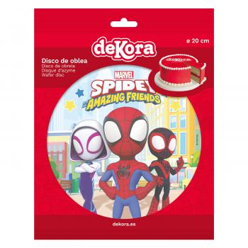 Essbarer Tortenaufleger "SPIDEY" 20 cm