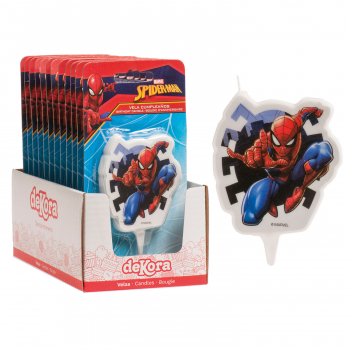 2D Geburtstagskerze "Spider-Man" (7 cm)